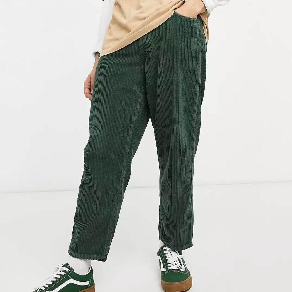 ASOS DESIGN Relaxed Tapered Corduroy Jeans